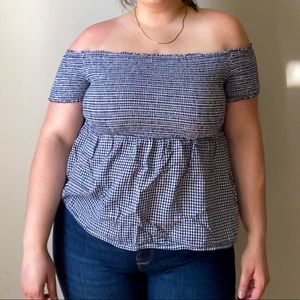 Off the shoulder top